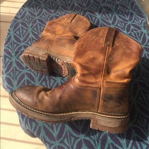 Rocky Original Ride Roper Leather Boots 